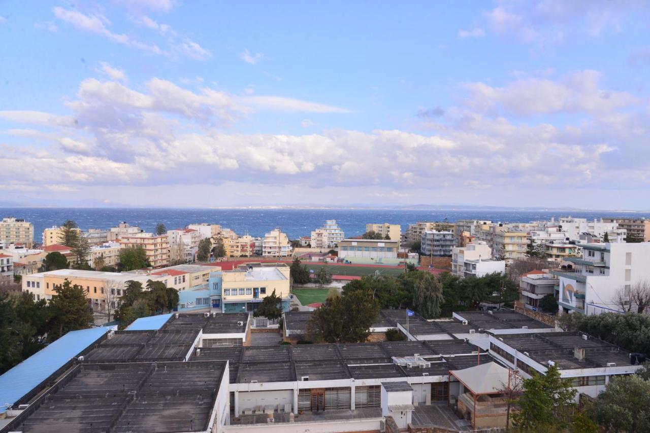 Apartamento Panoramic Penthouse Chios Town Exterior foto