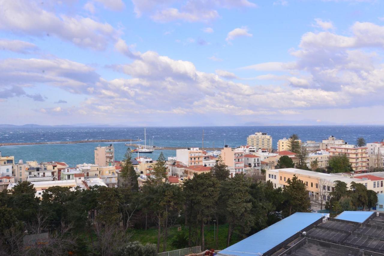 Apartamento Panoramic Penthouse Chios Town Exterior foto