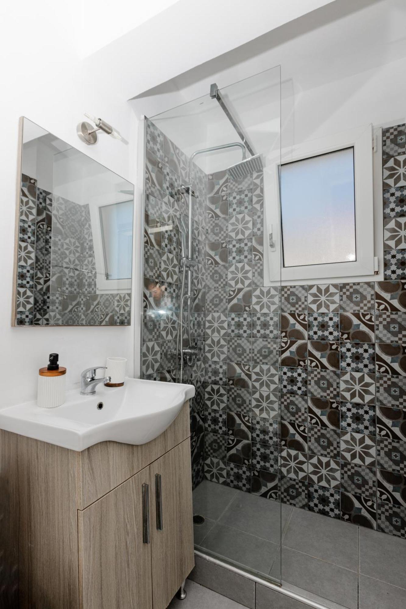 Apartamento Panoramic Penthouse Chios Town Exterior foto