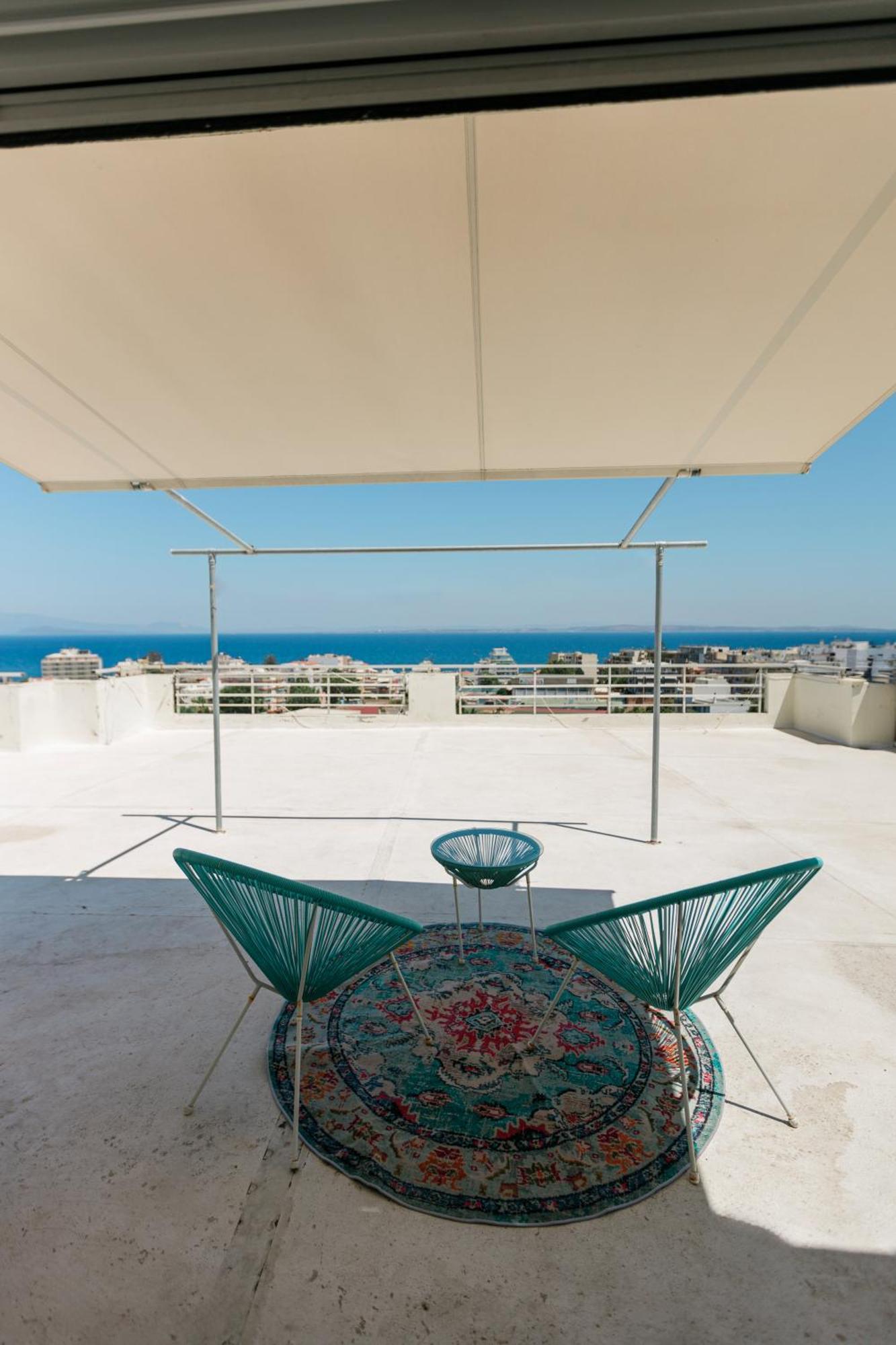Apartamento Panoramic Penthouse Chios Town Exterior foto